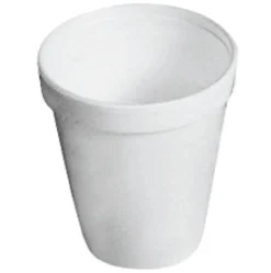 Dart® Insulated Foam Drinking Cups, White, 8 Oz, Bag Of 25