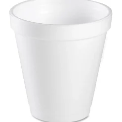 Dart® Insulated Styrofoam Drinking Cups, White, 10 Oz, Box Of 25