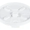 Dart Lift-n-Lock Lid For Foam Cups, 12 Oz, White, Pack Of 1,000