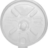 Dart Lift-n-Lock Lid With Straw Slot For Foam Cups, 16 Oz, Translucent, Pack Of 1,000