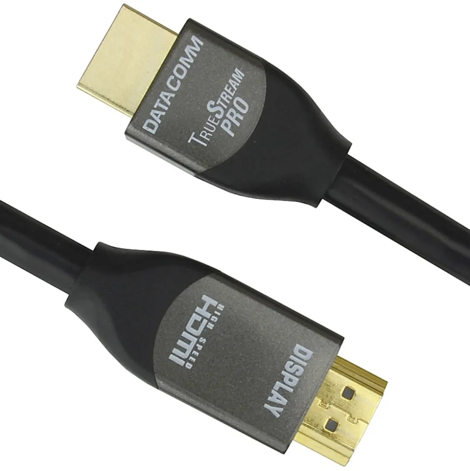 DataComm TrueStream Pro HDMI Audio/Video Cable - 20 ft HDMI A/V Cable - 461820BK