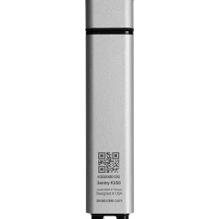 DataLocker K350 64 GB Encrypted USB Drive - 64 GB - USB 3.2 (Gen 1) Type A, USB 2.0 Type A - 190 MB/s Read Speed - SK350064FE