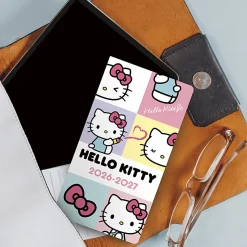 2026-2027 DateWorks Monthly Pocket Planner, 3-1/2" x 6-1/2", Hello Kitty, January 2026 To December 2027, 262074OD