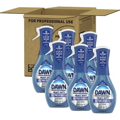 Dawn Professional Heavy-Duty Platinum Powerwash Dish Spray Starter Kit, Fresh, 16 Fl Oz, Blue, Pack Of 6 Starter Kits