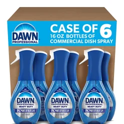 Dawn Professional Heavy-Duty Platinum Powerwash Dish Spray Starter Kit, Fresh, 16 Fl Oz, Blue, Pack Of 6 Starter Kits