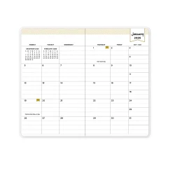 2026-2027 Day Designer 2-Year Monthly Pocket Planner, 3-5/8” x 6-1/8”, Kerridge Green, January 2026 To December 2027, 155627