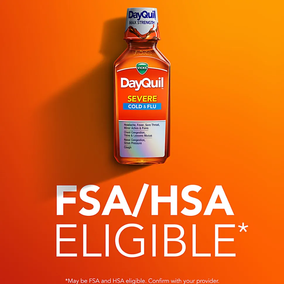 DayQuil Severe Multi-Symptom Liquid, 1 Oz