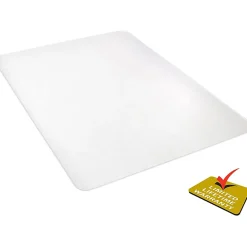 Deflecto Clear Polycarbonate Chair Mat For Hard Floors, 45