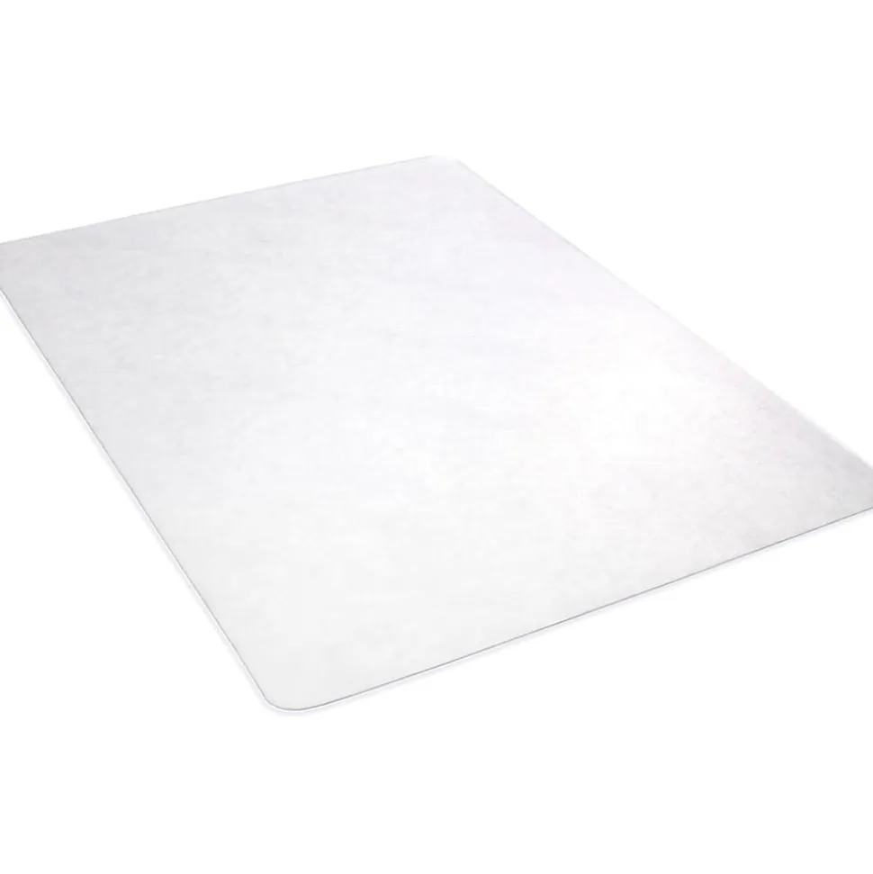 Deflecto DuoMat Chair Mat, 46"W x 60"L, Clear