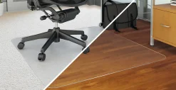 Deflecto DuoMat Chair Mat, 46