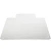 Deflect-O Earth Source® Chair Mat For Commercial Pile Carpets,  Beveled Edge, Standard Lip, 36" x 48", Clear