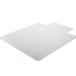 Deflect-O Earth Source® Chair Mat For Commercial Pile Carpets, Beveled Edge, Standard Lip, 36