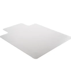 Deflect-O Earth Source® Chair Mat For Commercial Pile Carpets, Beveled Edge, Standard Lip, 36