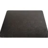 Deflecto EconoMat Vinyl Chair Mat For Hard Floors, Rectangular, 46"W x 60"D, Black