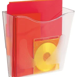 deflecto® Euro-Style DocuPocket®Portrait Wall File, A4/Legal/Letter/Magazine/Portfolio Size, 10.25