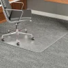 Deflecto ExecuMat Chair Mat For High Pile Carpets, 36" x 48", Clear