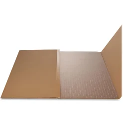 Deflecto Execumat Heavy-Duty Vinyl Chair Mat For High-Pile Carpets, 60