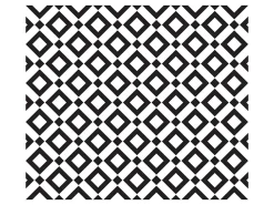 Deflecto FashionMat - Floor mat for classroom, home, home office - rectangular - 35.04 in x 40.2 in - black diamond