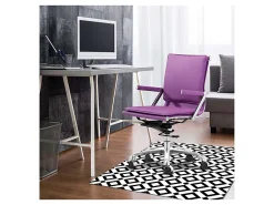 Deflecto FashionMat - Floor mat for classroom, home, home office - rectangular - 35.04 in x 40.2 in - black diamond