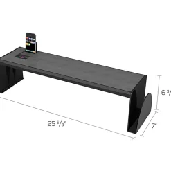 Deflecto Heavy-Duty Desk Shelf, 6 13/16