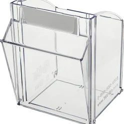 Deflecto Interlocking Horizontal Tilt Bin, 5 Bins, Small Size, 5 1/4