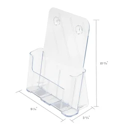 Deflecto® Literature DocuHolder®, Letter/Magazine Size, 10 3/4