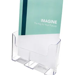 Deflecto® Literature DocuHolder®, Letter/Magazine Size, 10 3/4