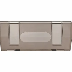 Deflecto Magnetic Wall File Pocket, Smoke