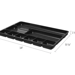 Deflecto Plastic Desk Drawer Organizer, 1