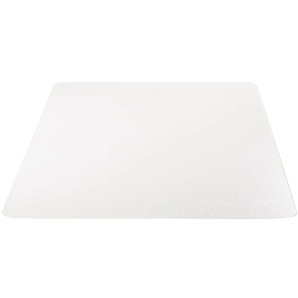 Deflecto Polycarbonate Chair Mat For Pile Carpets, Rectangular, 36"W x 48"D, Clear