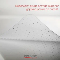 Deflecto Polycarbonate Chair Mat For Pile Carpets, 46