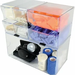 Deflecto Stackable Double Cube, 12
