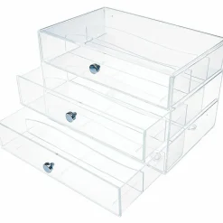 Deflecto Stackable Drawer Organizer, 6-13/16