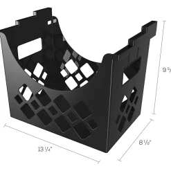 Deflecto Sustainable Office Desktop Hanging File Holder, 9.6