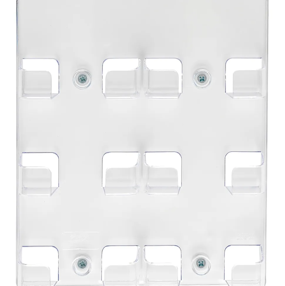 Deflecto® Wall Mount Acrylic Business Card Holder, Clear