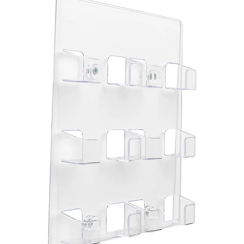 Deflecto® Wall Mount Acrylic Business Card Holder, Clear