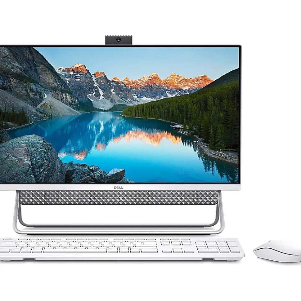 Dell™ Inspiron 24 5400 All-In-One Desktop, 23.8" Screen, Intel® Core™ i3, 8GB Memory, 256GB Solid State Drive, Windows® 11, I5400-3750SLV-PUS