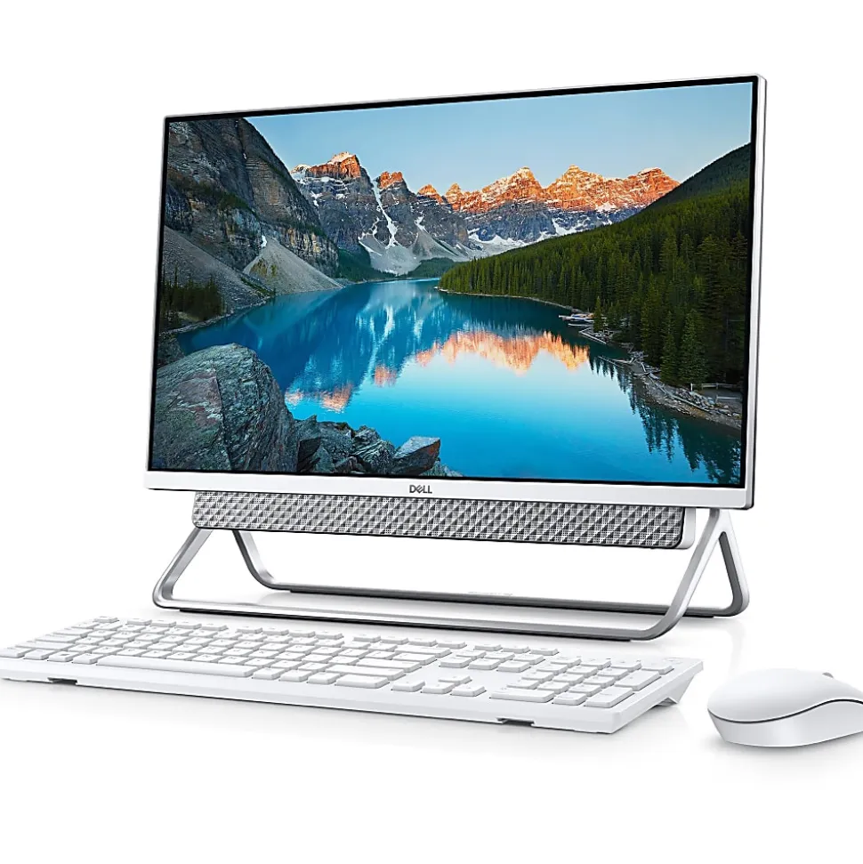 Dell™ Inspiron 24 5400 All-In-One Desktop, 23.8" Screen, Intel® Core™ i3, 8GB Memory, 256GB Solid State Drive, Windows® 11, I5400-3750SLV-PUS