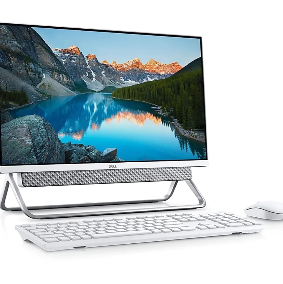 Dell™ Inspiron 24 5400 All-In-One Desktop, 23.8" Screen, Intel® Core™ i3, 8GB Memory, 256GB Solid State Drive, Windows® 11, I5400-3750SLV-PUS