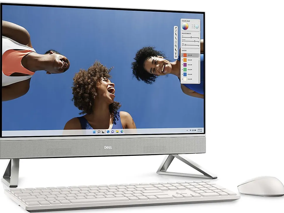 Dell Inspiron 5430 All-In-One Desktop PC, Intel Core 3 100U, 8GB Memory, 512GB Solid State Drive, Wi-Fi 6, Windows 11 Home