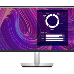 Dell P2423D 24" Class QHD LCD Monitor - 16:9 - Black, Silver - 23.8" Viewable - In-plane Switching (IPS) Black Technology - DELLP2423D