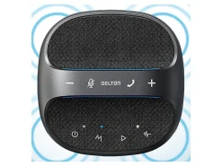 Delton C4700 360° Voice Pickup Wired And Wireless Speakerphone, Black
