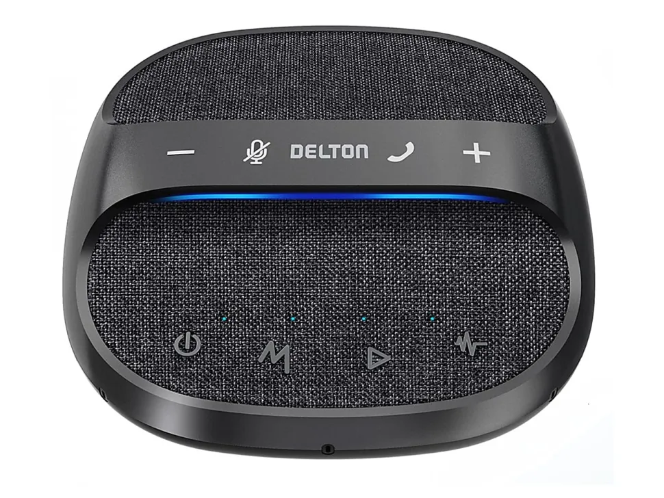Delton C4700 360° Voice Pickup Wired And Wireless Speakerphone, Black