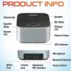 Delton C9270 Wireless Conference Speaker With 2 External Mics, 3” x 5-11/16” x 5-11/16”
