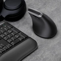 Delton G20 Ergonomic Wireless Keyboard And Mouse Combo, Black