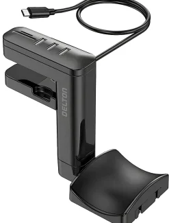Delton HS7 Headset Holder And USB Charging Hub, 6