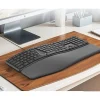 Delton KB250 Ergonomic Wired Keyboard, Black