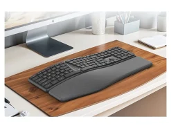 Delton KB250 Wireless Ergonomic Keyboard, Black