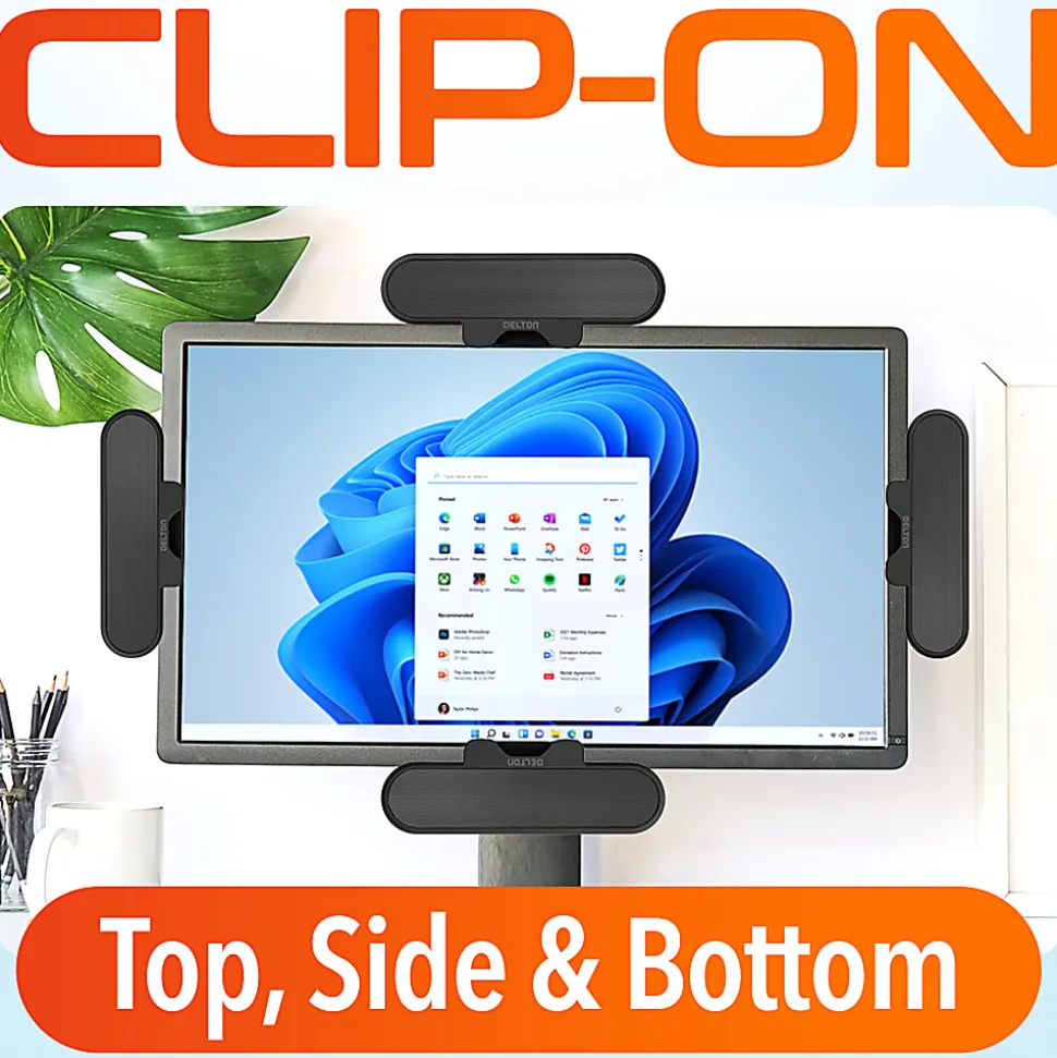 Delton P150 Clip-On 10-Watt USB-A Computer Speaker