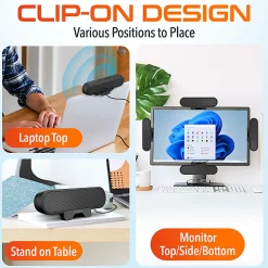 Delton P150 Clip-On 10-Watt USB-A Computer Speaker